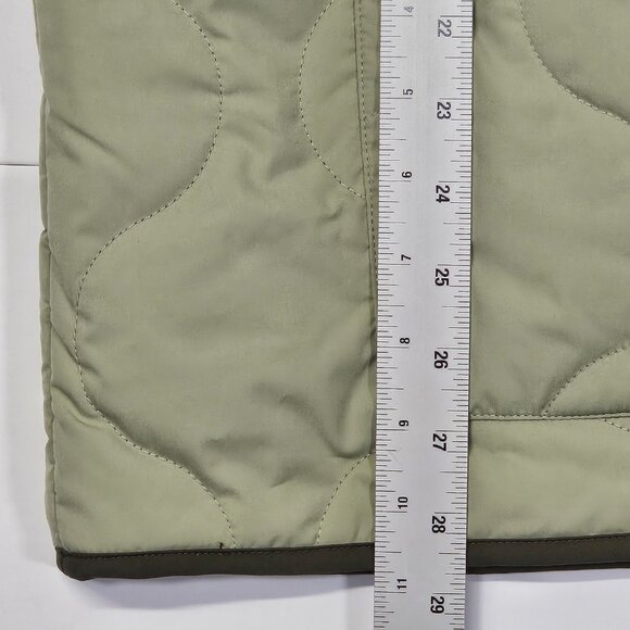 Original Use Men's Quilted Mid Weight Jacket Olive Green Size XXL Snap Button Up - Picture 7 of 11